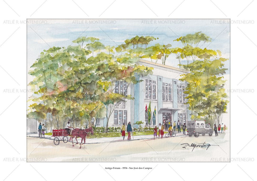 Antigo Fórum - 1936 - São José dos Campos