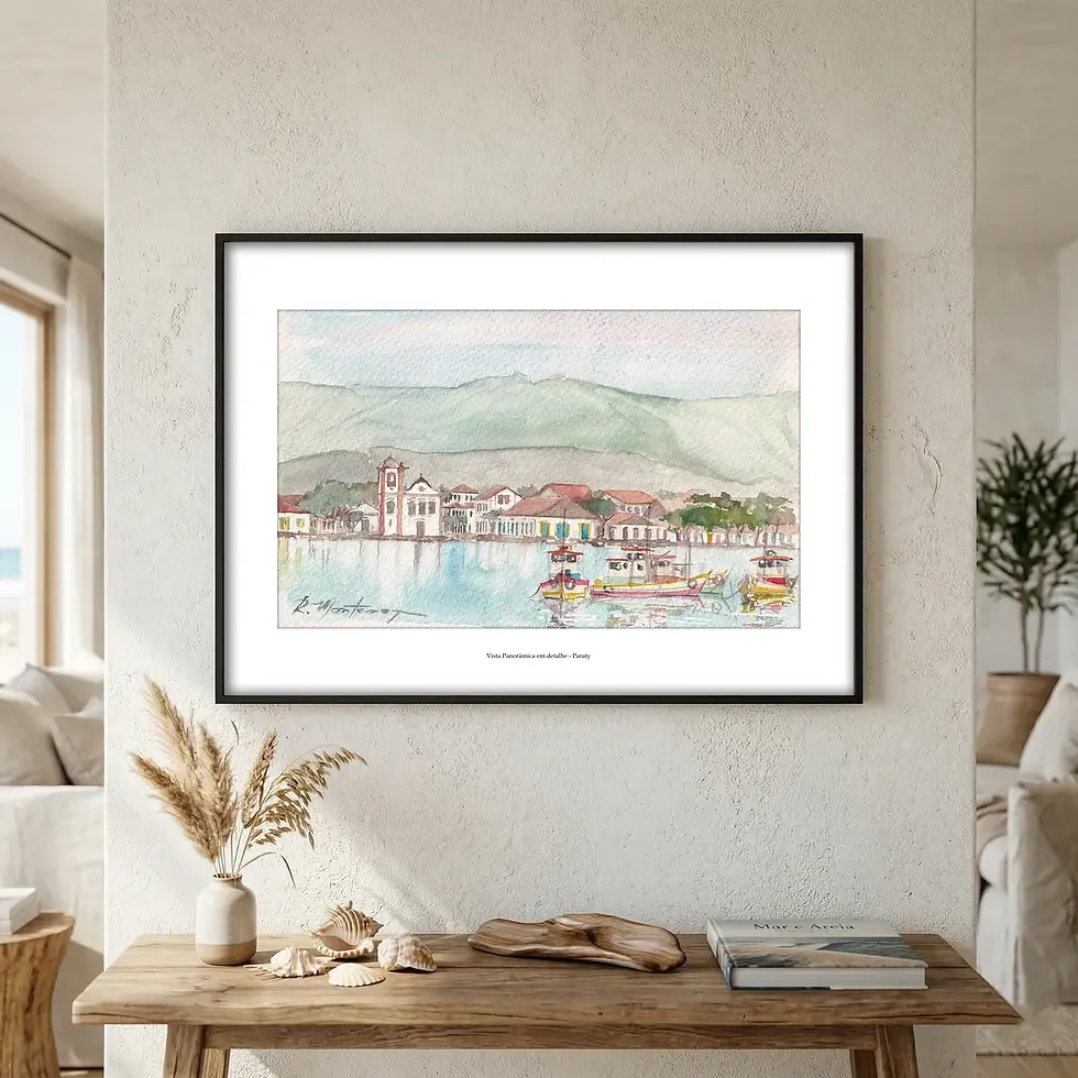 Miniatura: Vista Panorâmica em detalhe - Paraty