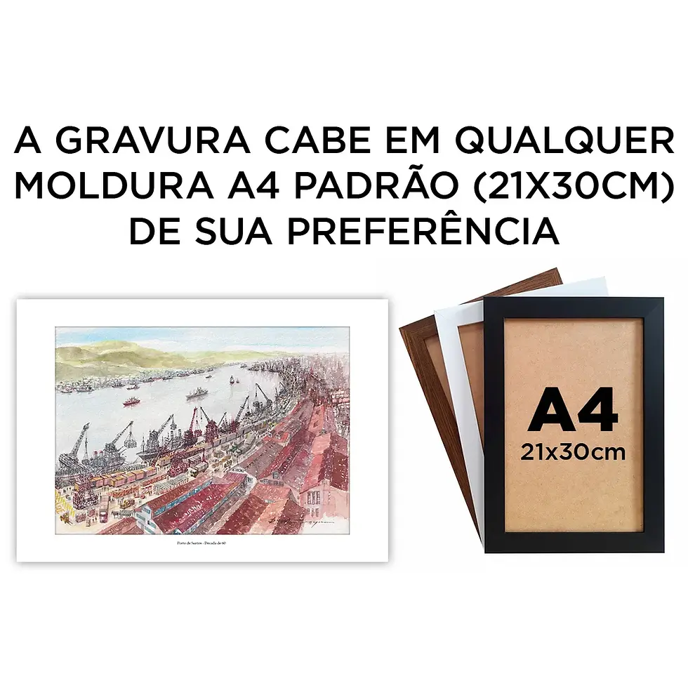 Miniatura: Porto de Santos - Década de 60