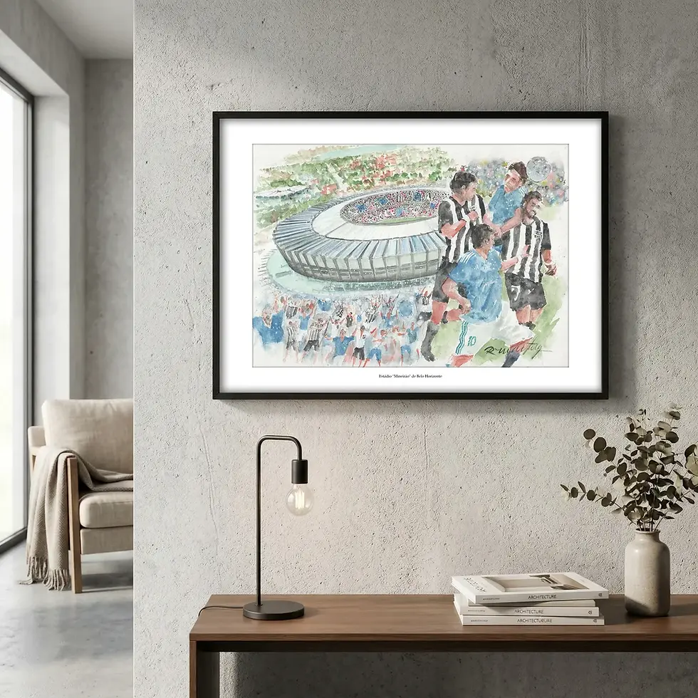 Miniatura: Estádio "Mineirão" de Belo Horizonte