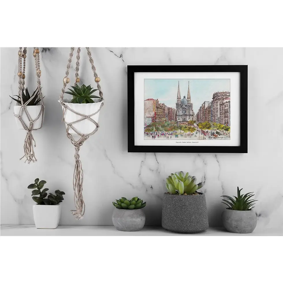 Miniatura: Praça da Sé - Catedral - São Paulo - Década de 60