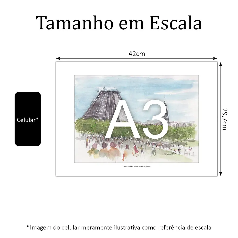 Miniatura: Catedral de São Sebastião - Rio de Janeiro