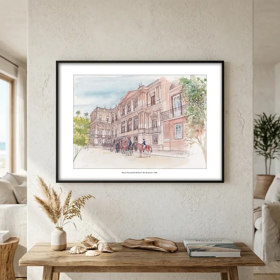 Miniatura: Museu Nacional D. Pedro II - Rio de Janeiro - 1889