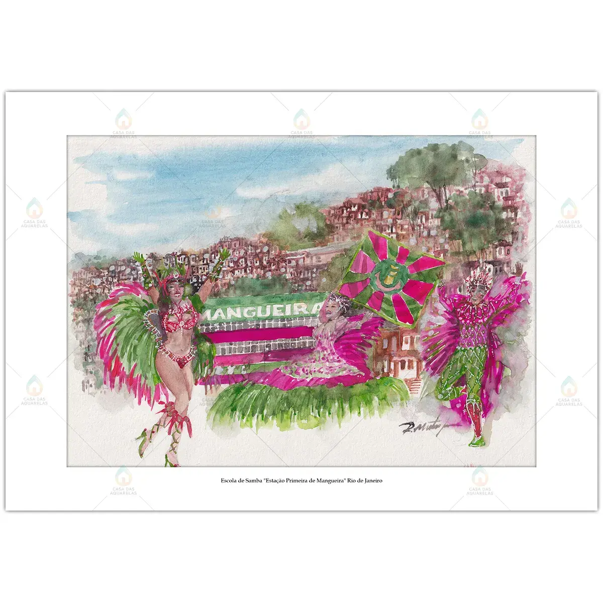 Escola de Samba - Estação Primeira de Mangueira - Rio de Janeiro