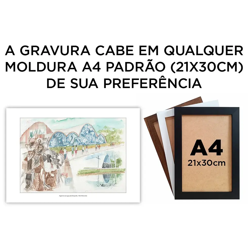 Miniatura: Aspectos da Lagoa da Pampulha - Belo Horizonte