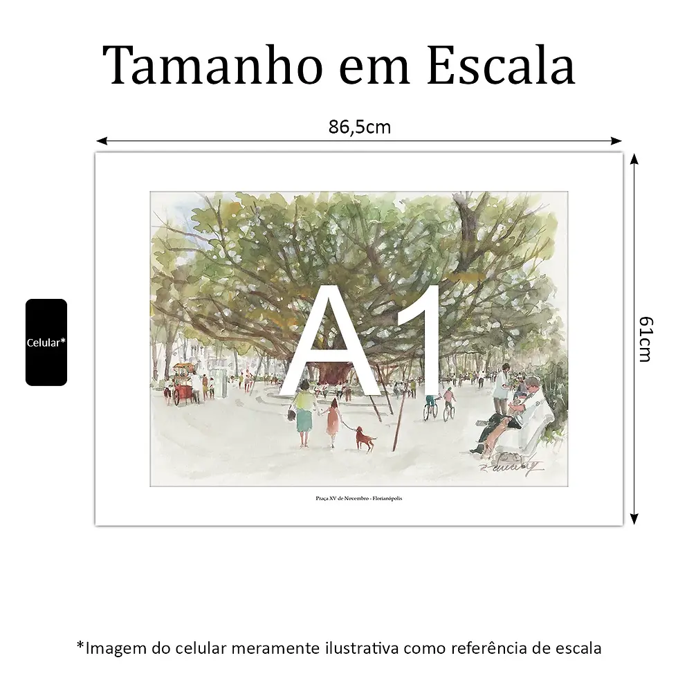 Miniatura: Praça XV de Novembro - Florianópolis