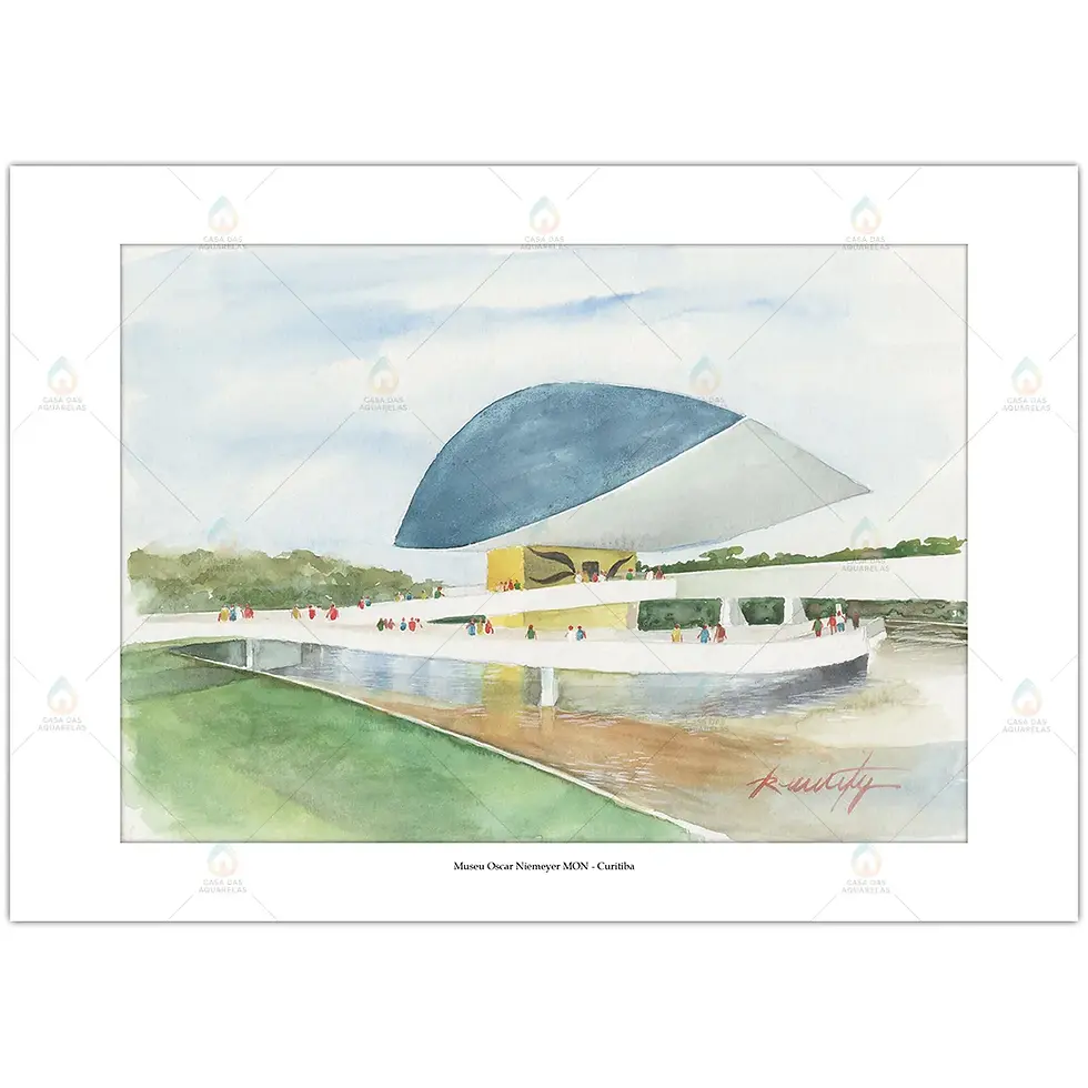 Miniatura: Museu Oscar Niemeyer MON - Curitiba