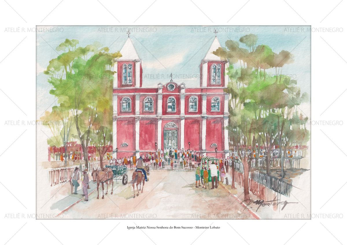 Igreja Matriz Nossa Senhora do Bom Sucesso - Monteiro Lobato