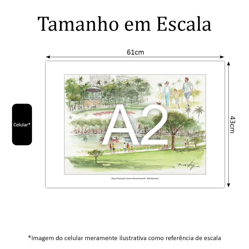 Miniatura: Parque Municipal "Americo Renné Giannetti" - Belo Horizonte