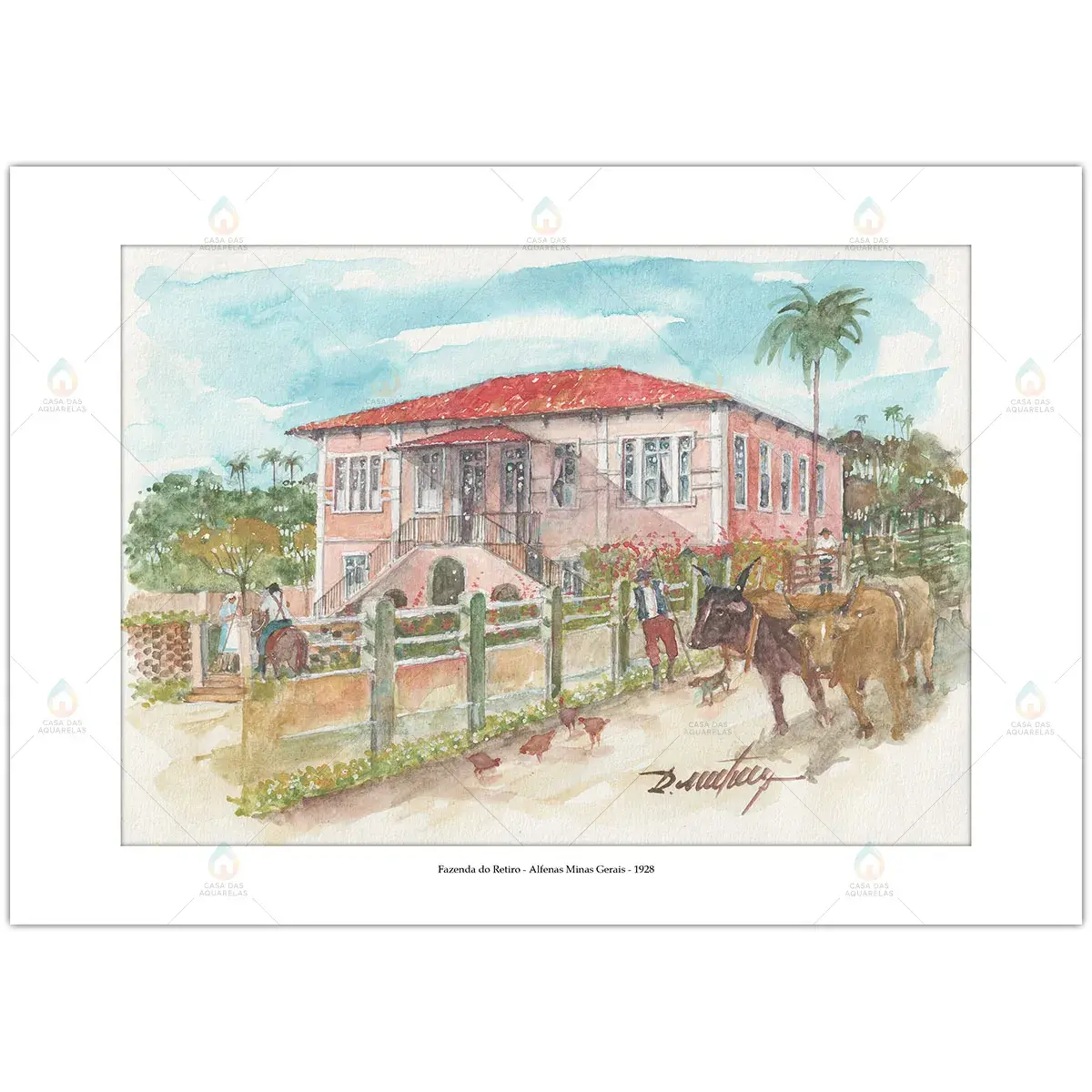 Fazenda do Retiro - Alfenas Minas Gerais - 1928