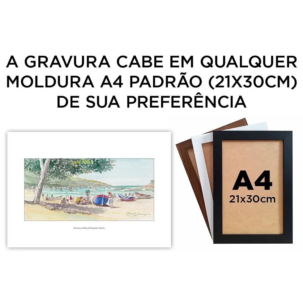 Miniatura: Pescadores na Praia de Picinguaba - Ubatuba