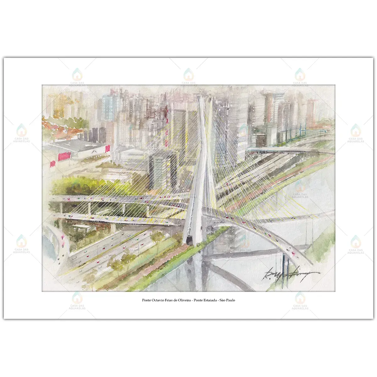 Ponte Octavio Frias de Oliveira - Ponte Estaiada - São Paulo