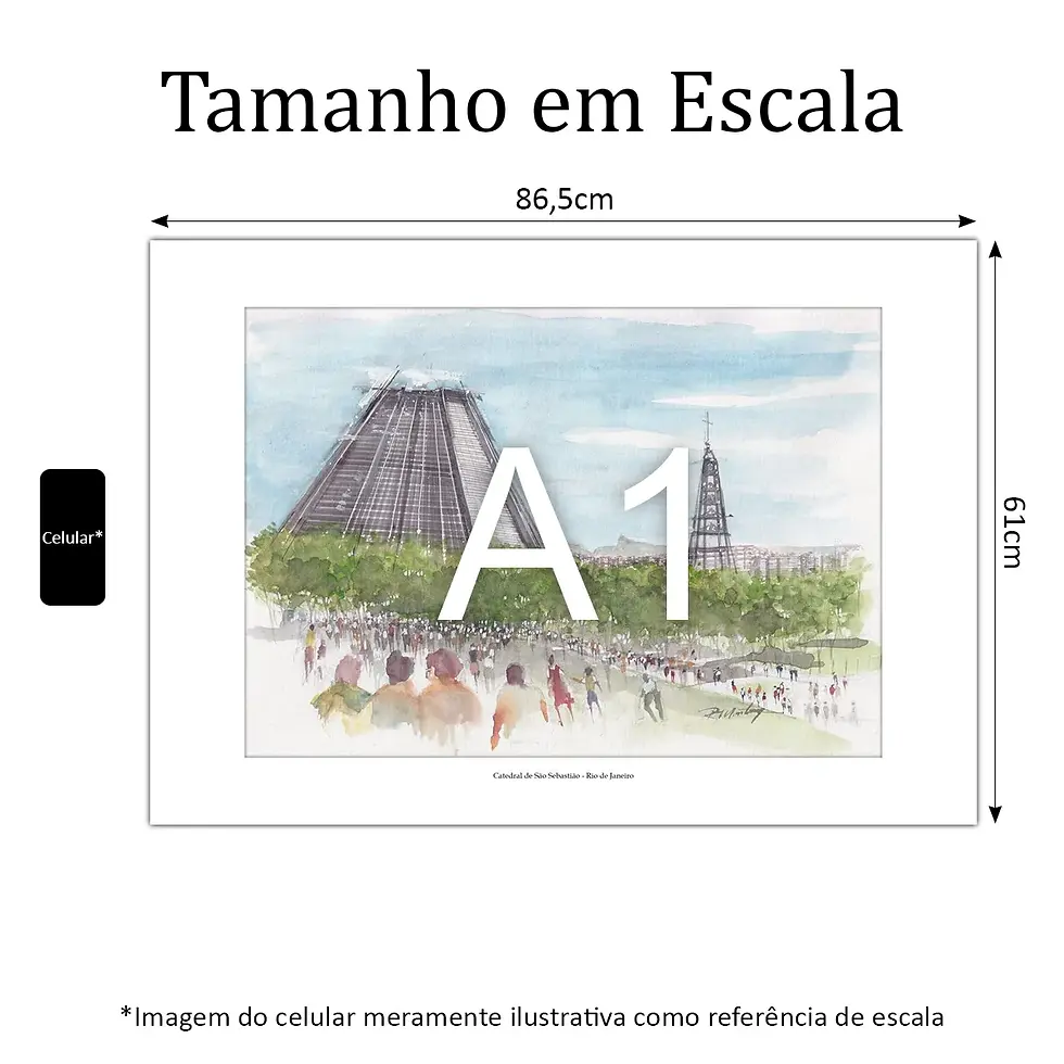 Miniatura: Catedral de São Sebastião - Rio de Janeiro