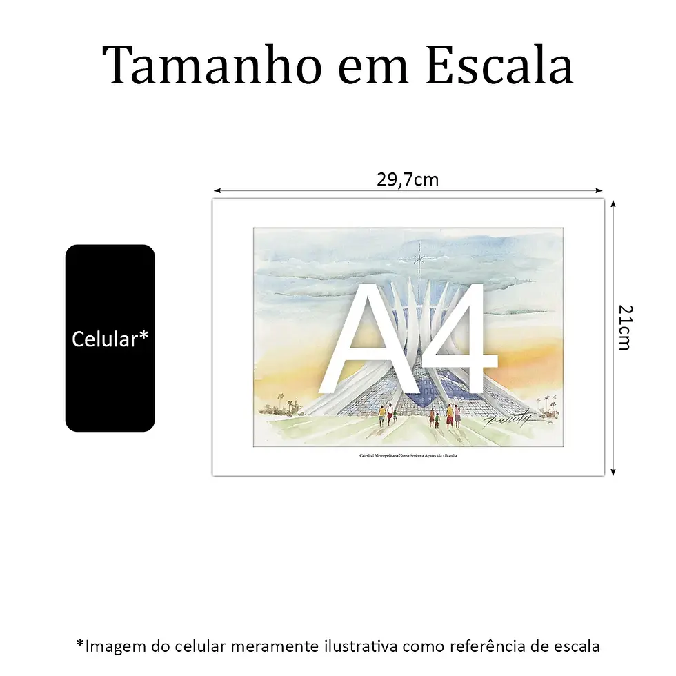 Miniatura: Catedral Metropolitana Nossa Senhora Aparecida - Brasília