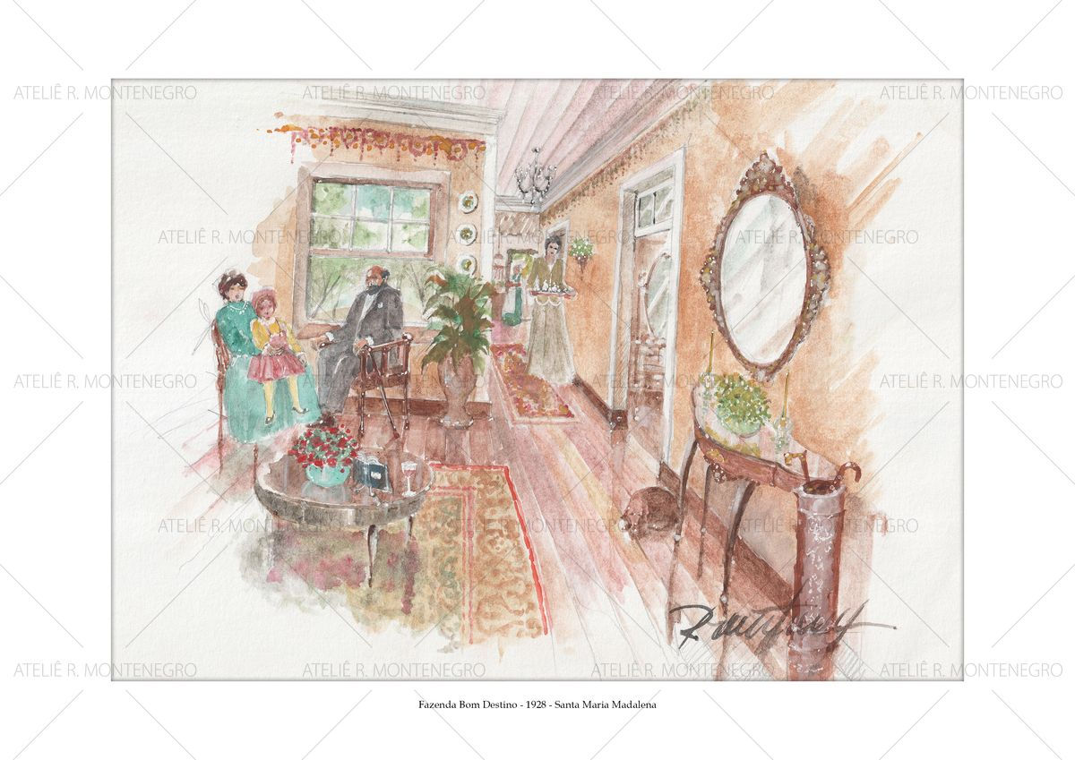 Fazenda Bom Destino - 1928 - Santa Maria Madalena