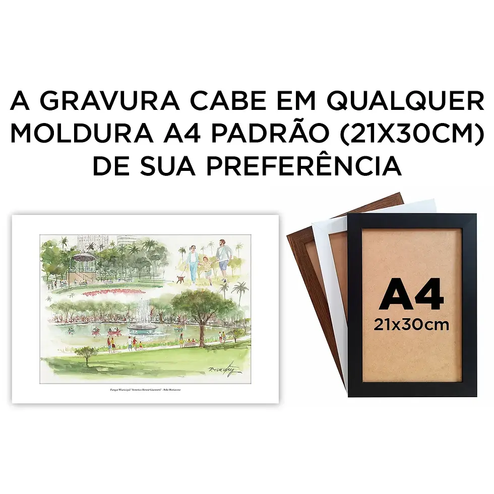 Miniatura: Parque Municipal "Americo Renné Giannetti" - Belo Horizonte