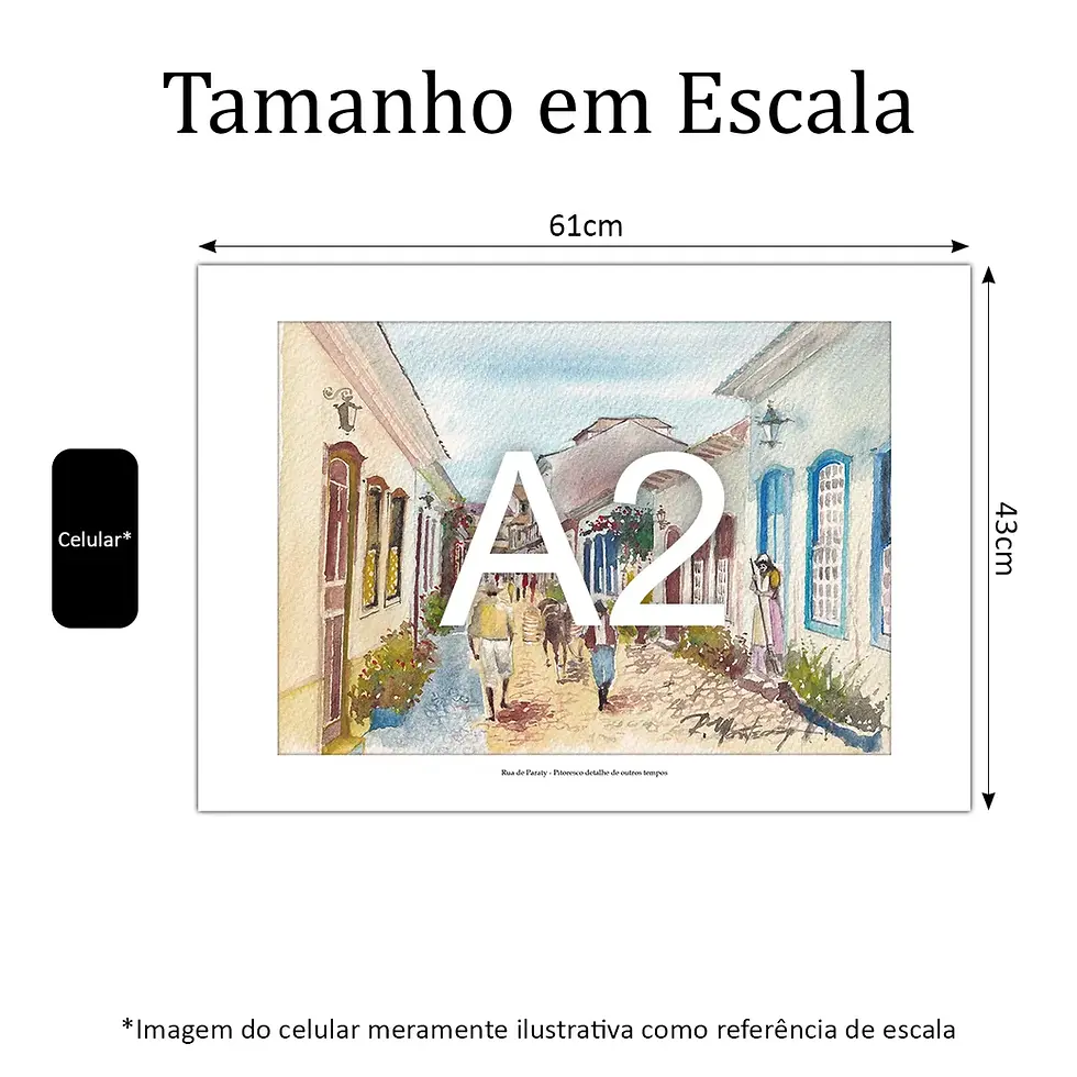 Miniatura: Rua de Paraty - Pitoresco detalhe de outros tempos