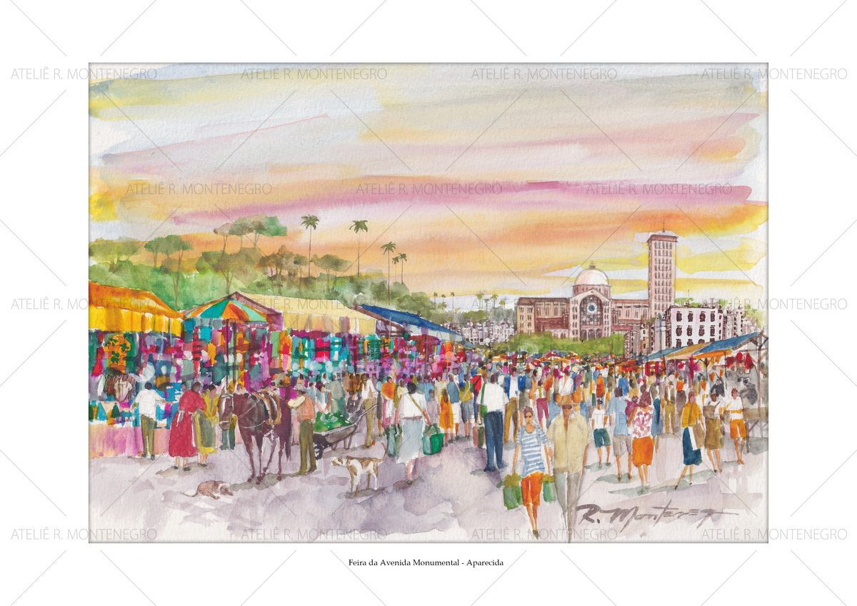Feira da Avenida Monumental - Aparecida