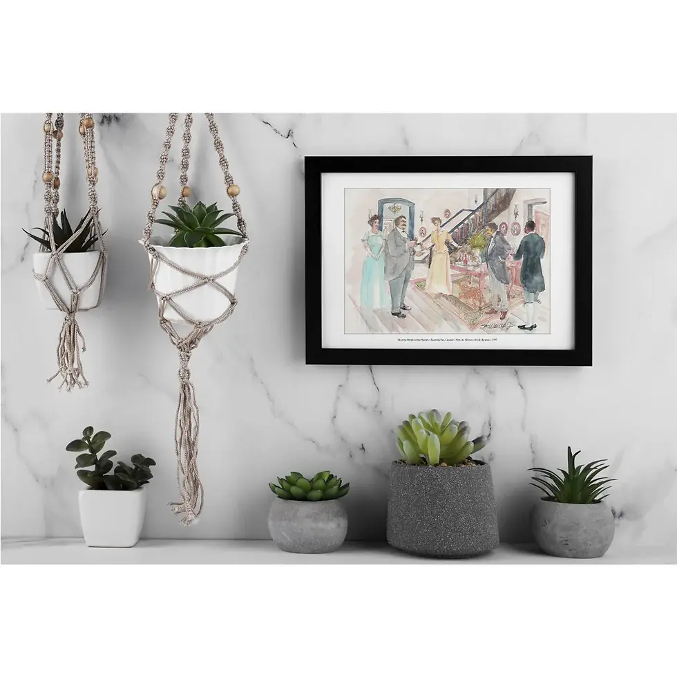 Miniatura: Discreto Brinde entre Barões - Fazenda Pau Grande - Paty do Alferes - RJ