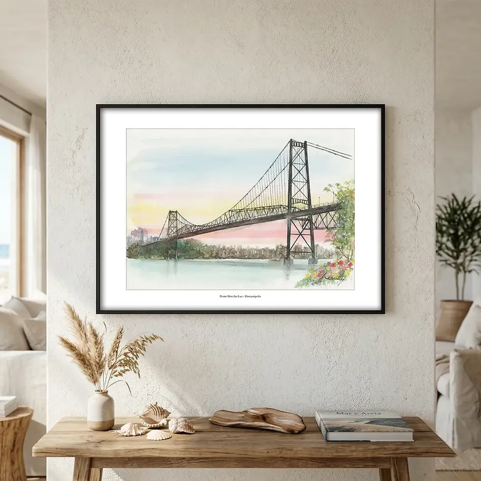 Miniatura: Ponte Hercílio Luz - Florianópolis (2)