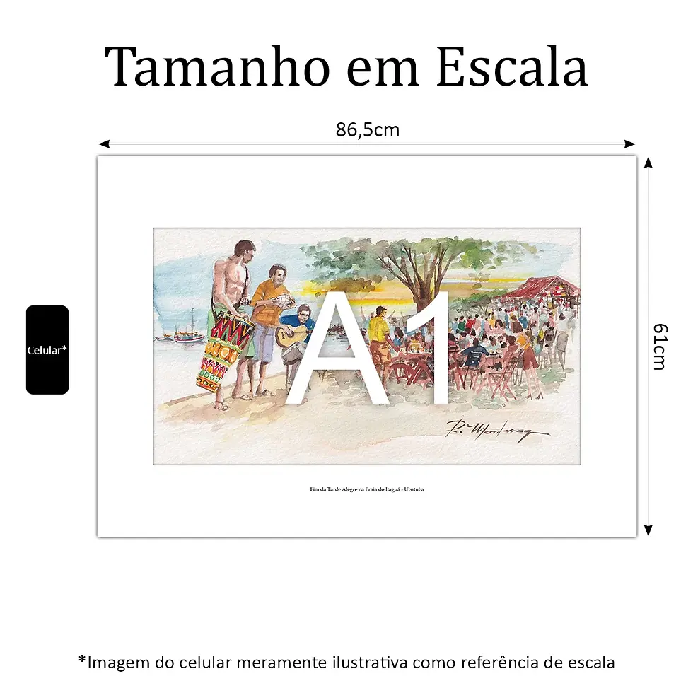 Miniatura: Fim da Tarde Alegre na Praia do Itaguá - Ubatuba