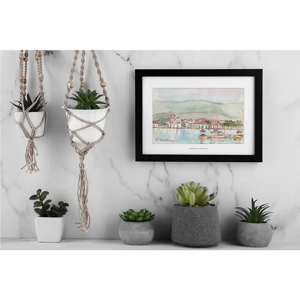 Miniatura: Vista Panorâmica em detalhe - Paraty