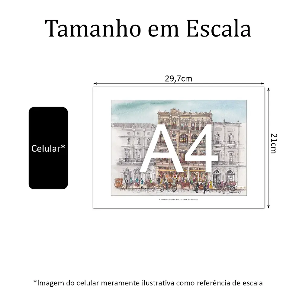 Miniatura: Confeitaria Colombo - Fachada - 1920 - Rio de Janeiro