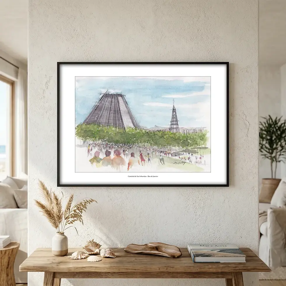 Miniatura: Catedral de São Sebastião - Rio de Janeiro