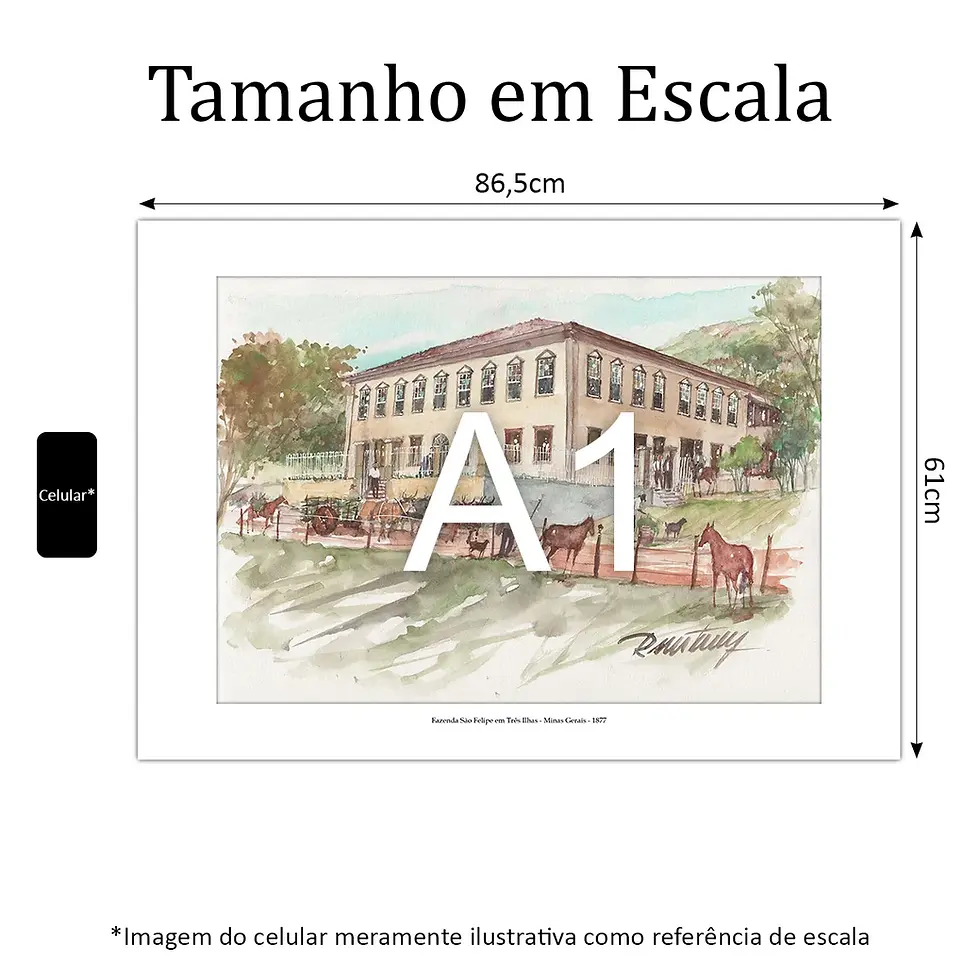 Miniatura: Fazenda São Felipe em Três Ilhas - Minas Gerais - 1877