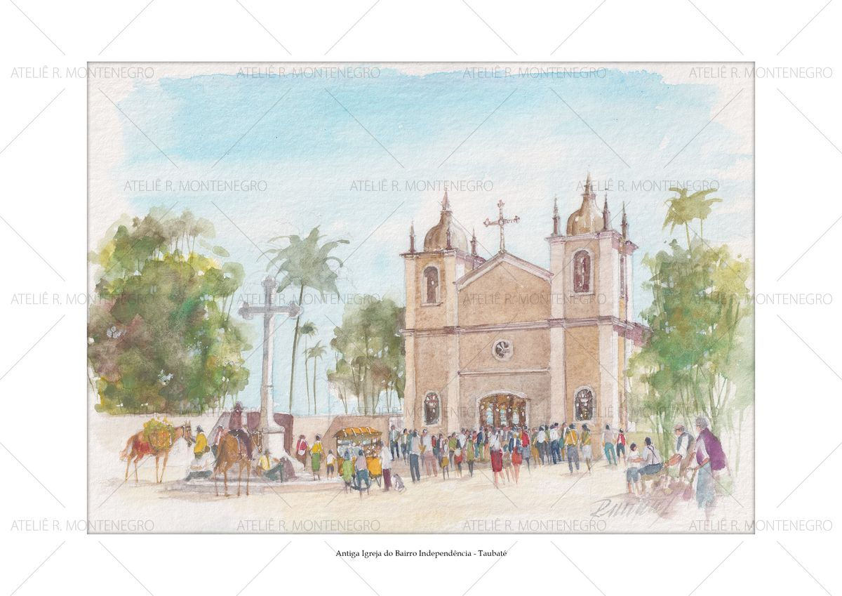 Antiga Igreja do Bairro Independência - Taubaté