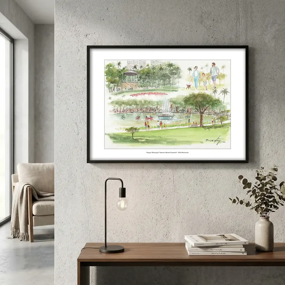 Miniatura: Parque Municipal "Americo Renné Giannetti" - Belo Horizonte