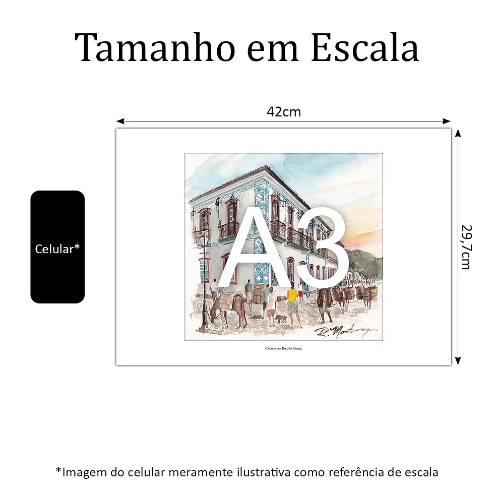 Miniatura: Casario em Rua de Paraty