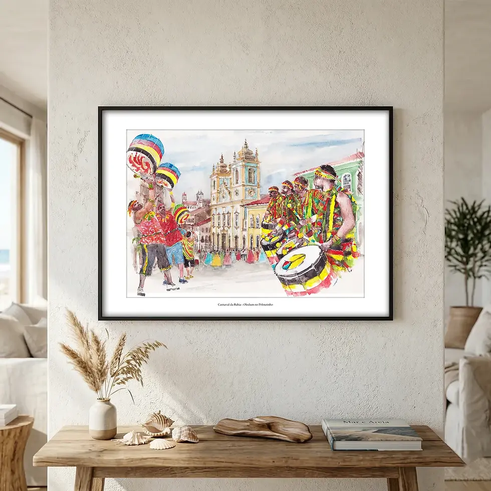 Miniatura: Carnaval da Bahia - Olodum no Pelourinho