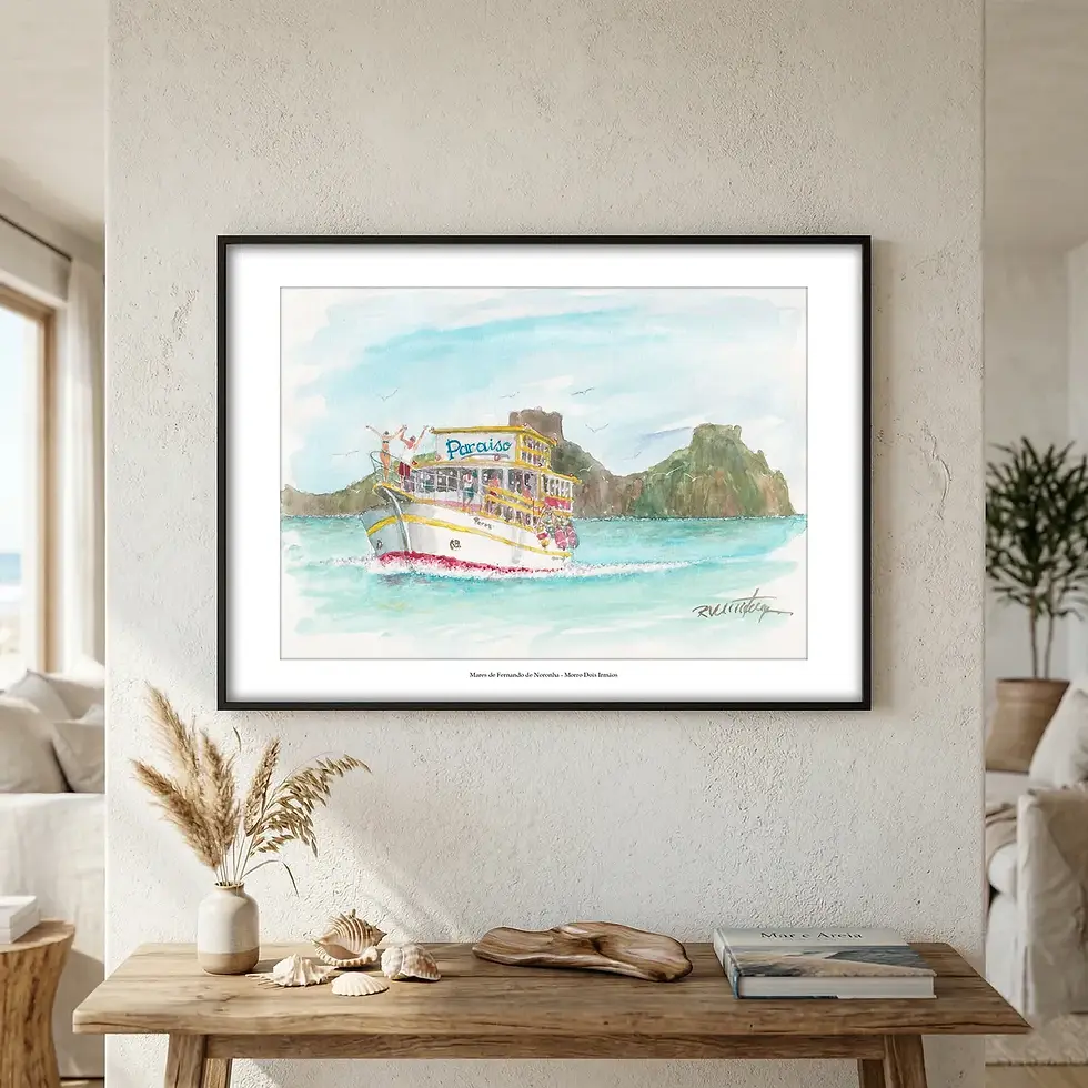 Miniatura: Mares de Fernando de Noronha - Morro Dois Irmãos