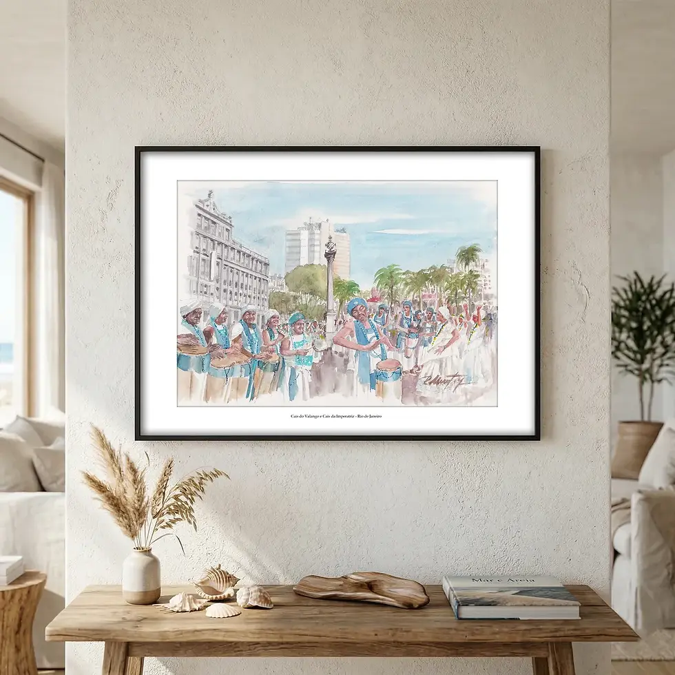 Miniatura: Cais do Valango e Cais da Imperatriz - Rio de Janeiro