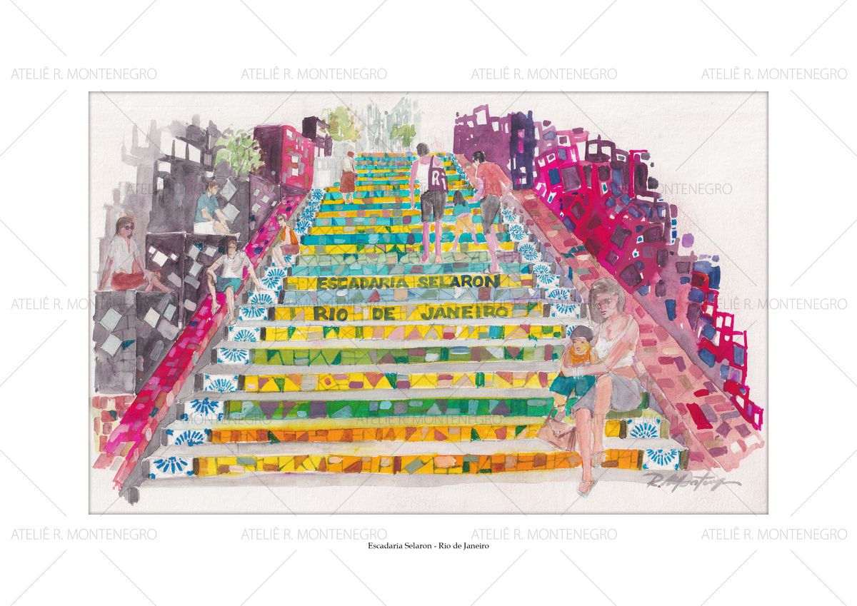 Escadaria Selaron - Rio de Janeiro