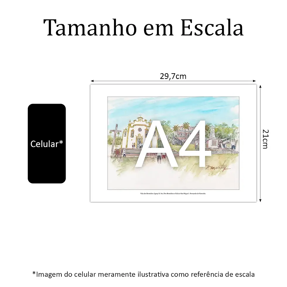 Miniatura: Igreja N. Sra. Dos Remédios e Palácio São Miguel - Fernando de Noronha