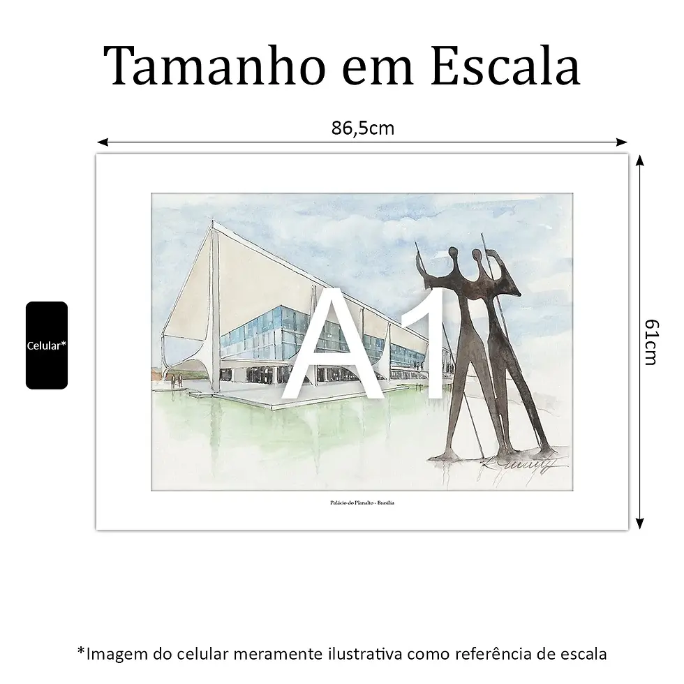 Miniatura: Palácio do Planalto - Brasília