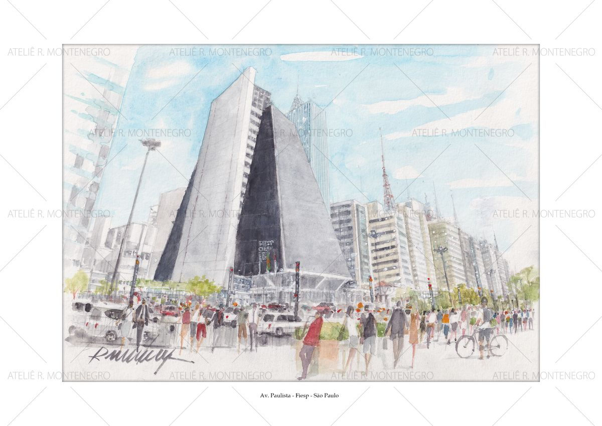Av. Paulista - Fiesp - São Paulo