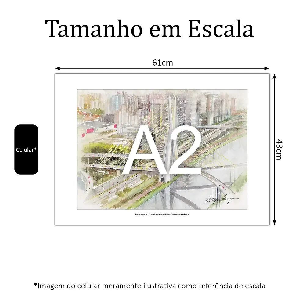 Miniatura: Ponte Octavio Frias de Oliveira - Ponte Estaiada - São Paulo