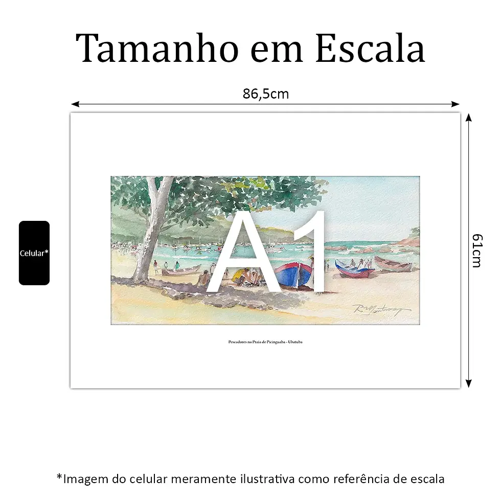 Miniatura: Pescadores na Praia de Picinguaba - Ubatuba