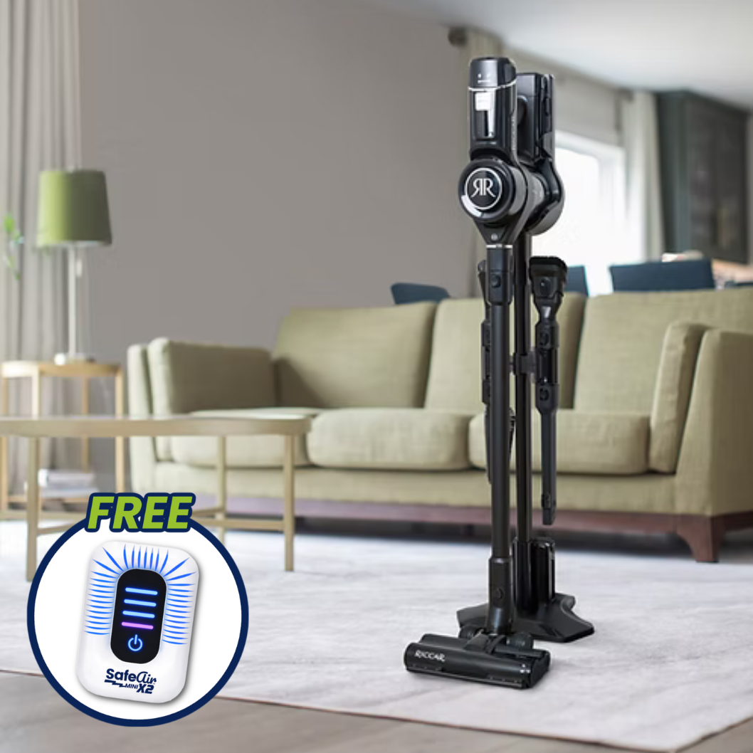 Riccar™ R65 Cordless Stick Vac Turbo Tool Bundle