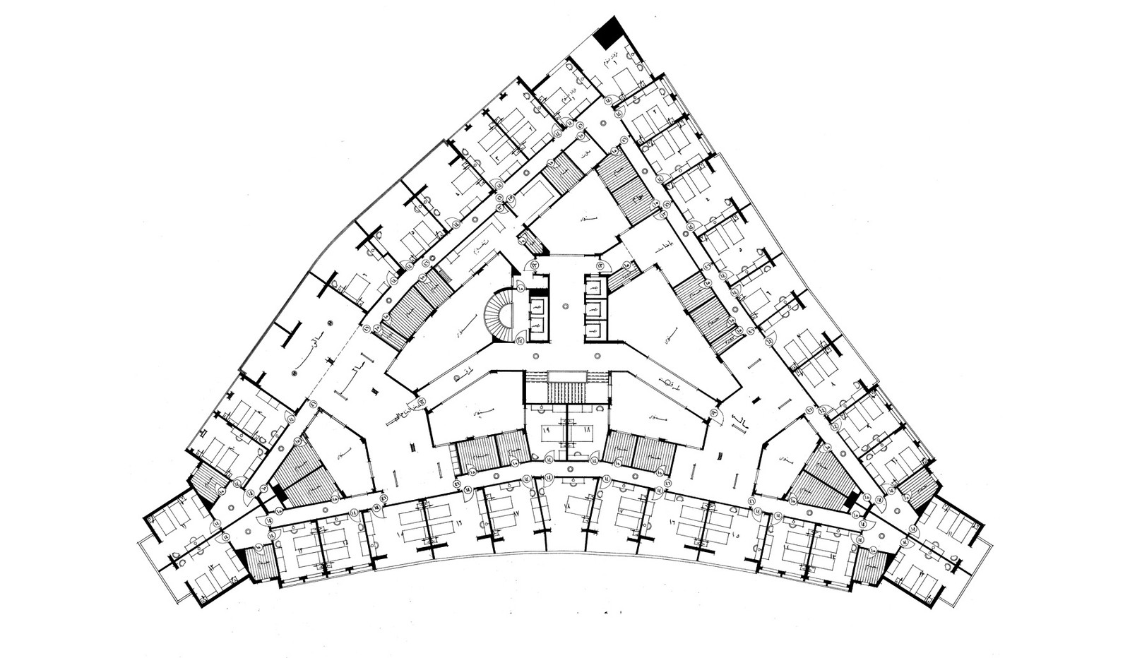 Nile Hotel Typical Floor Plan 