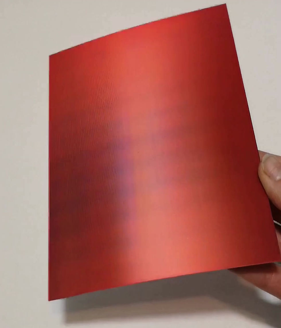 Thumbnail: Red/Blue Colour Shift Sheet