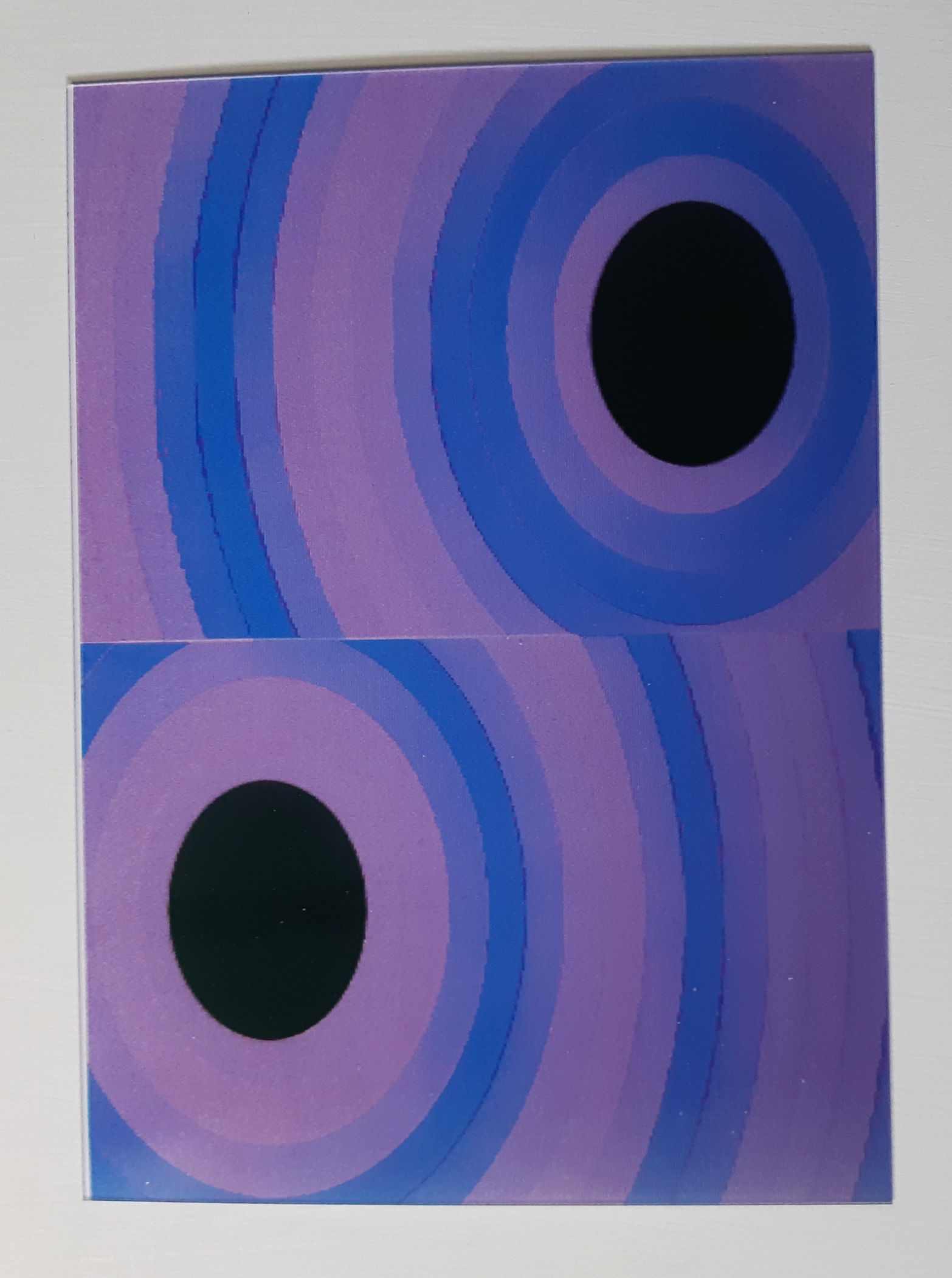 DIY Hypno Eye Sheet - Lavender/Blue