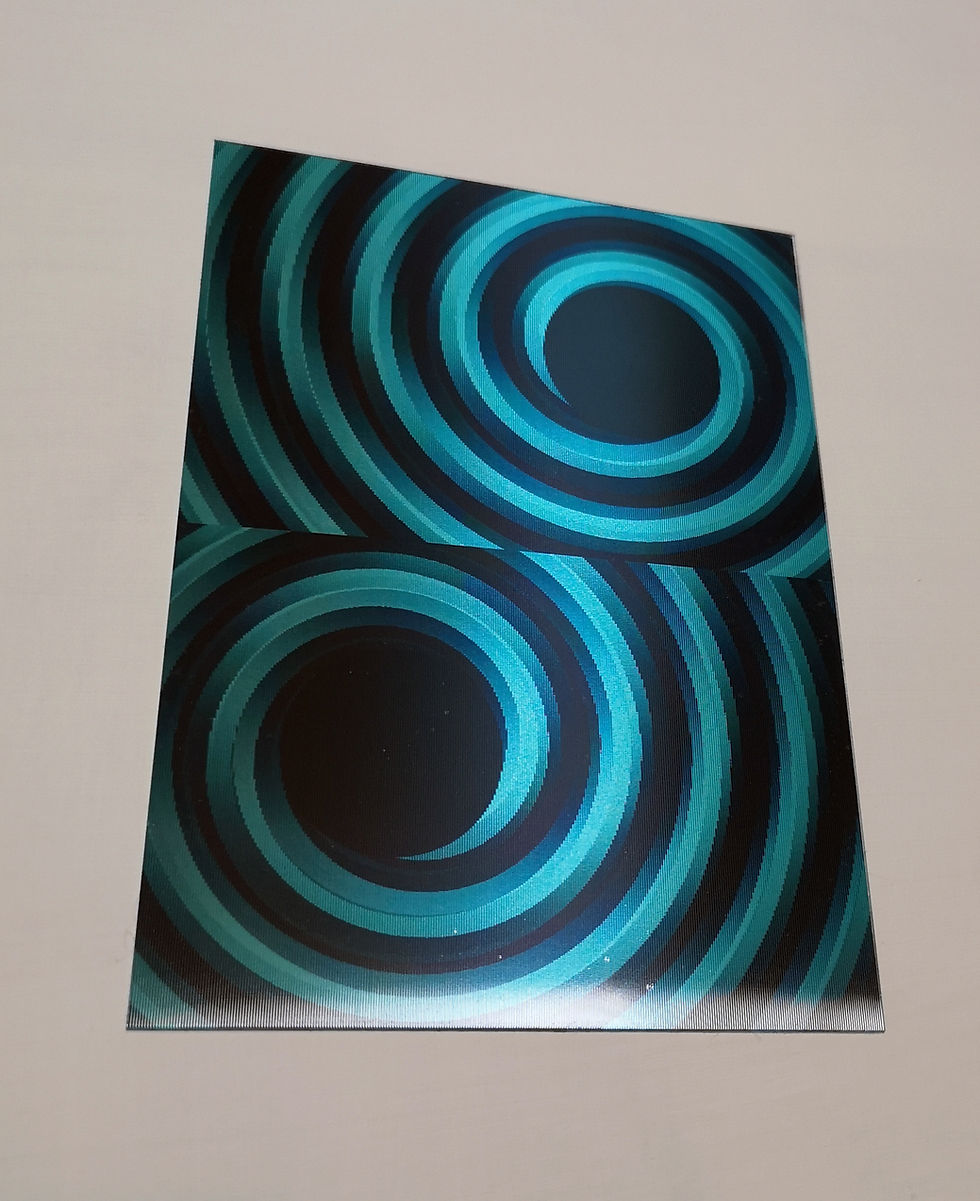 Thumbnail: DIY Spiral Hypno Eye Sheet - Black/Cyan with pupil