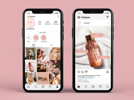 Image de l'entreprise Carole Beauty, spécialisée dans les soins de la peau, illustrant la mise en avant de ses services sur une plateforme en ligne. L’image reflète l'importance de la présence digitale dans le développement de l'entreprise, mettant en lumière l'utilisation de stratégies en ligne efficaces pour attirer et fidéliser une clientèle ciblée.