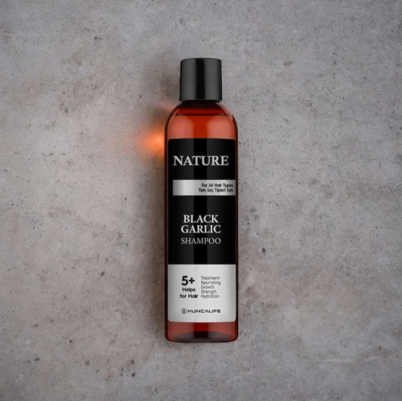 Nature Siyah Sarımsaklı Şampuan 350ml