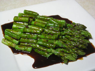 Asparagus Double Sauce