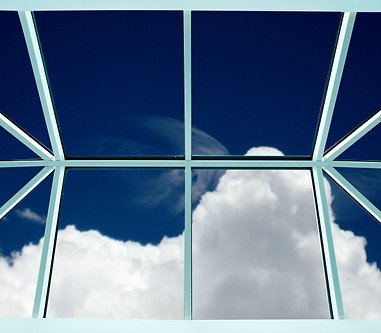 Conservaroty lantern glass roof